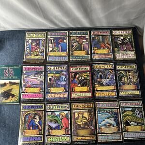 Lot of 16 Ellis Peters Brother Cadfael Mystery Paperbacks Mysterious Press